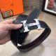 New Replica Hermes Paris Mens Black Leather Belt Flower Pattern Buckle (5)_th.jpg